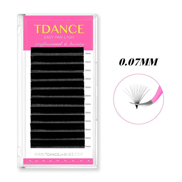 0.07MM Easy Fan Volume Eyelash Extensions