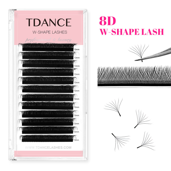 W Style 8D Premade Volume Fan Lashes