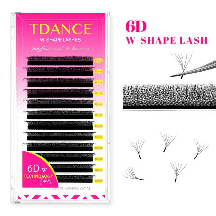 W Style 6D Premade Volume Fan Lashes